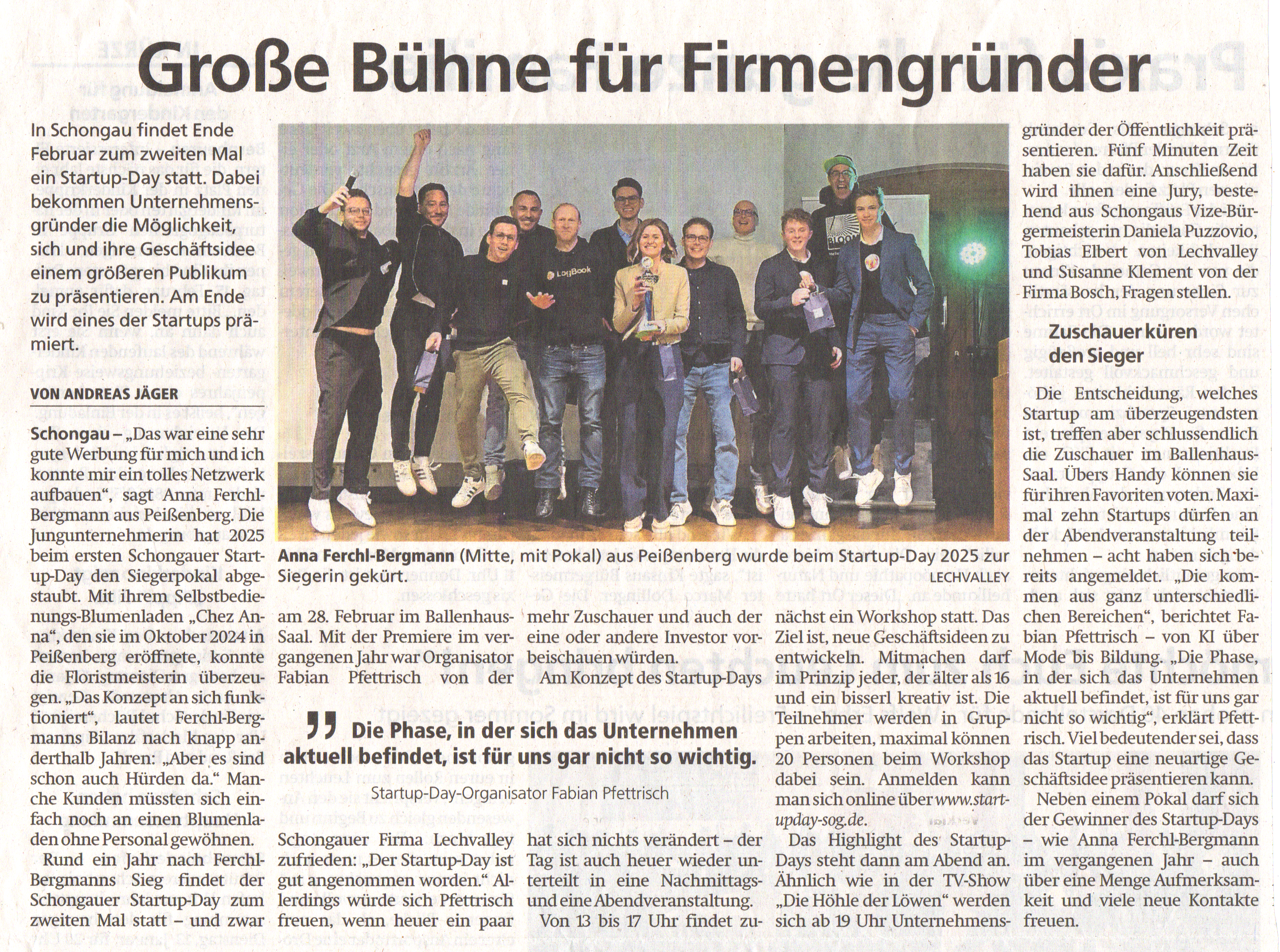 Schongauer Nachrichten Artikel